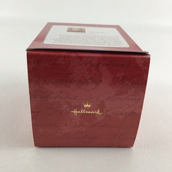 Hallmark Keepsake Christmas Ornament Nesting Nativity 2001 Club Edition 5pc Set - Picture 4 of 6